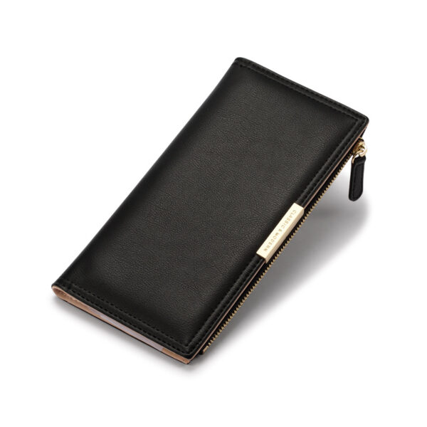 Geldbörsen Und Taschen Mode Einfarbig PU Geldbörse Universal #3304 – Bild 5